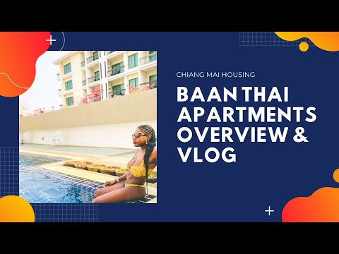 TOUR pelos apartamentos Baan Thai em Chiang Mai, Tailândia