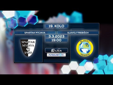 2.liga 2022/2023 19.kolo: Spartak Myjava - Slavoj Trebišov (Zostrih)