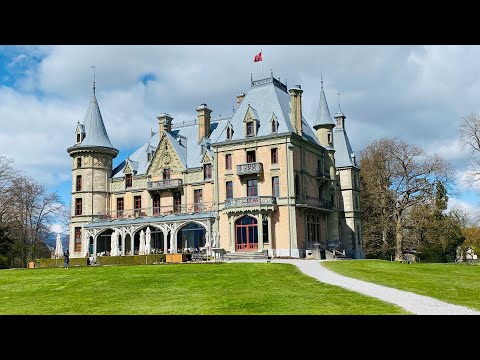 Schloss Schadau / Castelo Schadau 1846 e 1854 Thun 🇨🇭 Suíça 🇨🇭