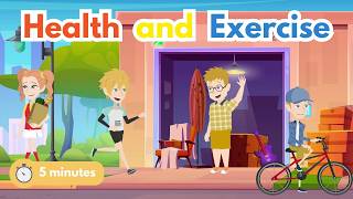 5-Minute English Conversation Practice: Health and Exercise (Healthy Habits)