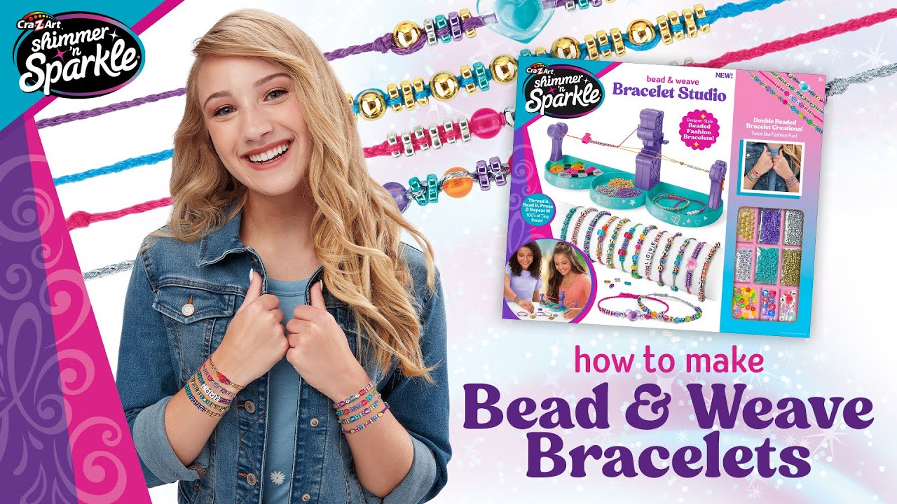 Shimmer n sparkle bead weave