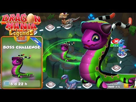New Boss Challenge + Jungle Dragon Hatching!?, Dragon Mania Legends Gameplay Walkthrough Part 1458HD