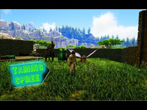 Ark Primal Fear Ep 6. Going On A TAMING SPREE !