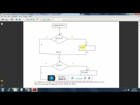 ISTQB Foundation Statement, Branch and Path coverage Explained