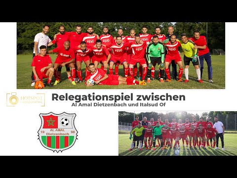 Relegation KLA OF Hessen  Al Amal Dietzenbach & Italsud Of 12:1 SAISON 21/22
