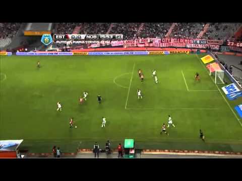 Remate de Carrillo Estudiantes 0   Newell's 0 Fecha 5 Torneo Final 2014 Fútbol Para Todos1