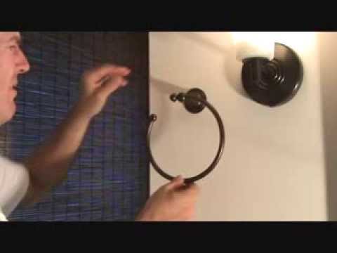 Tightening a Loose Towel Ring