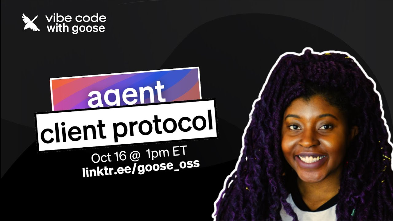 Thumbnail for Intro to Agent Client Protocol (ACP) | Vibe Code with goose