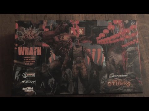 An unboxing of the Others 7 sins: Wrath Expansion 