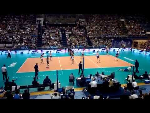 Serbia - USA (2014 FIVB World League) in Belgrade, July 6, 2014