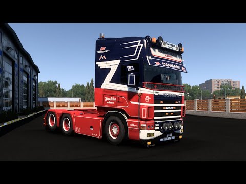 🔴 Scania 4 Series Topline (RJL) V8 144 L | Bjarne Nielsen | 4K