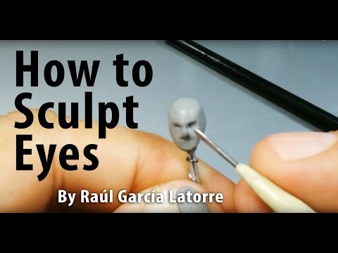 How to sculpt eyes (very simple way)