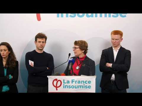 Martine Billard en conférence de Presse sur les municipales : LFI ne soutient pas Toulon en commun