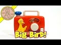 Sesame Street Big Bird Wind Up Radio 1990 Illco Toys