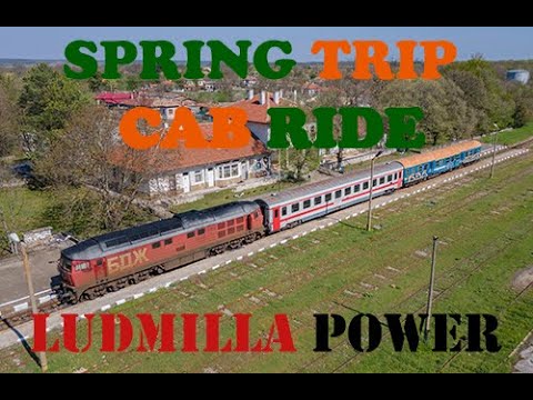 [4K] [Volume up] Cab Ride Ludmilla Power through Danube Valley [Kardam - Povelyanovo]