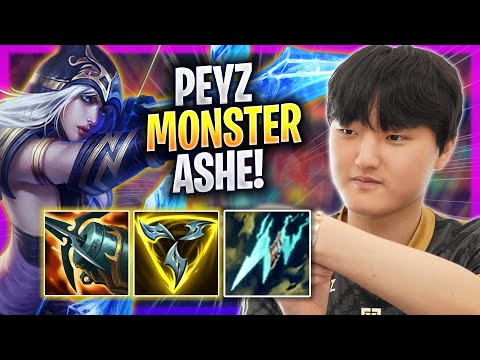 PEYZ IS A MONSTER WITH ASHE! - GEN Peyz Plays Ashe ADC vs Aphelios! | Season 2023