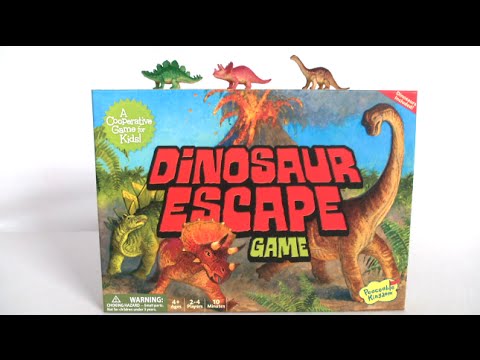 Dinosaur Escape Game from Peaceable Kingdom