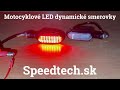 LED dynamické smerovky - s brzdovým a pozičným svetlom pre motocykle (83x30x30mm) - Video Youtube