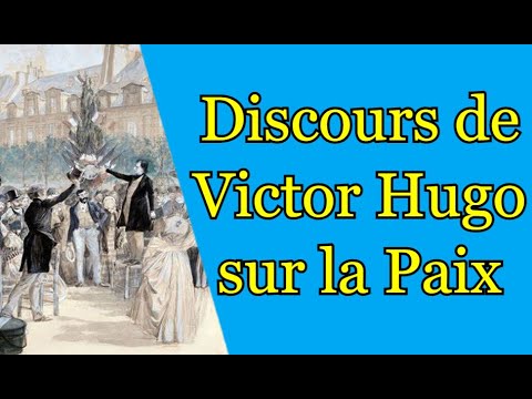 [DISCOURS A LA PAIX DE VICTOR HUGO, TEXTE] L'HISTOIRE A LA SOURCE.