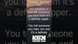 Chris Hawkey discovered his journal from when he was 16 years old…it was filled with deep thoughts!