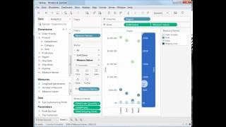 How to Create a Combination Chart That Shows More than Two Measures in Tableau