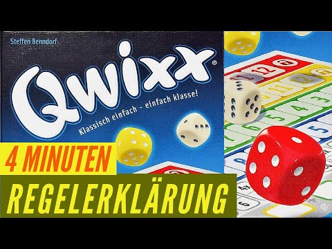 Qwixx Würfelspiel Regeln Anleitung Erklärung 🎲 Spiel 🎲 Familienspiel