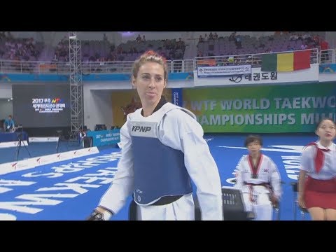 Bianca WALKDEN (GBR) vs Saebom AN (KOR) Semifinal W+73kg 2017 World Taekwondo Championships