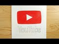 #youtubebutton #drawings  How to make youtube button's drawing. ( step by step)