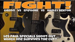 Video thumbnail for Epiphone Les Paul Special vs Gibson vs Harley Benton - Which One Survives The Cut? by The Guitaristas