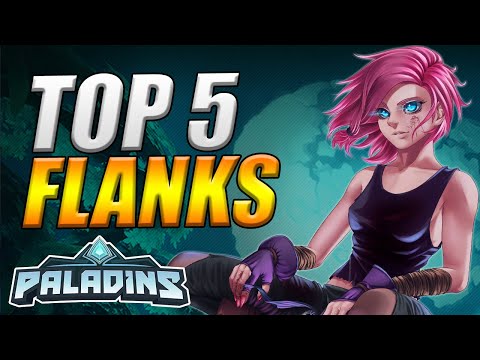 TOP 5 BEST FLANK Champions In Paladins