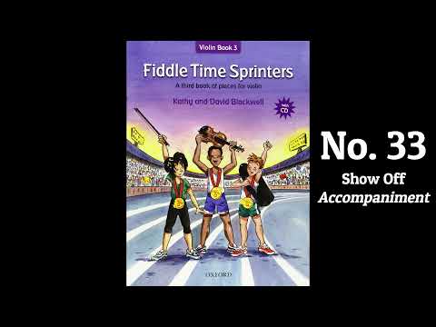 No. 33 Show Off | Accompaniment | Fiddle Time Sprinters