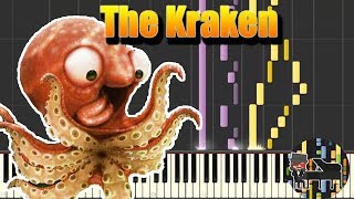 🎵 The Kraken - Hans Zimmer [Piano Tutorial] (Synthesia) HD Cover