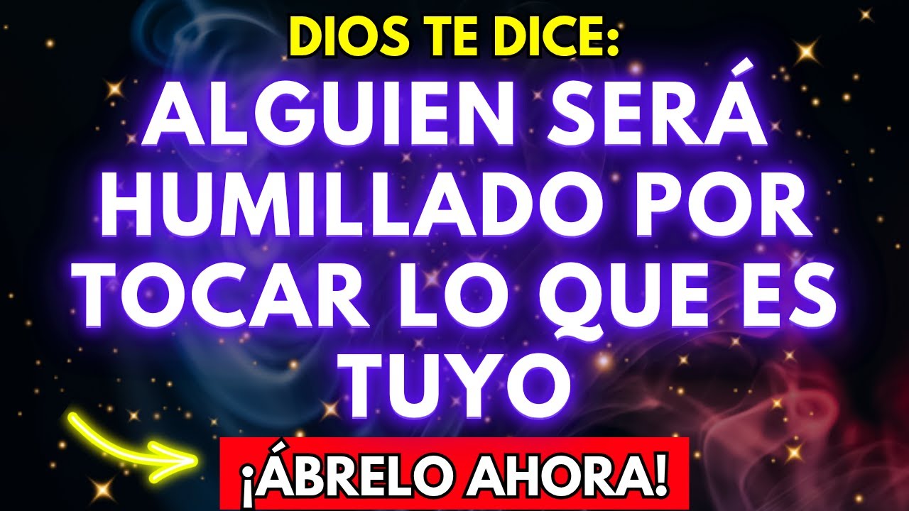 🚨 GOD TELLS YOU: SOMEONE WILL BE HUMILIATED FOR TOUCHING WHAT IS YOURS! THIS WILL NOT GO UNPUNISHED!