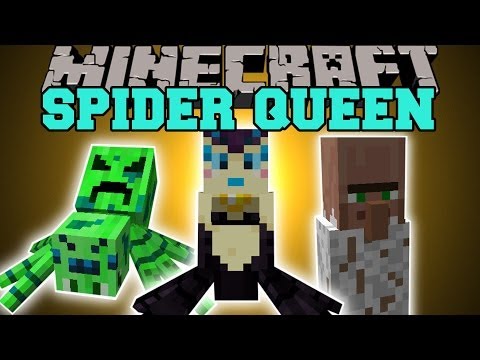 Become the Spider Queen in Minecraft! Create your army now!