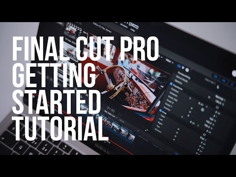 How to edit videos - A Beginner's Tutorial - Editing with Final Cut - 2024