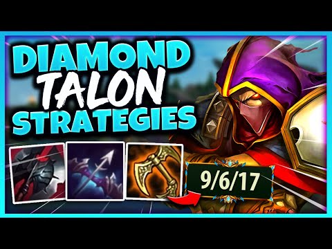 #1 TALON WORLD HOW TO USE TALON STRATEGIES TO CLIMB IN DIAMOND - League of Legends