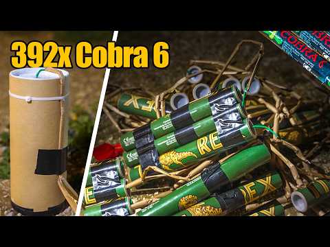 THIS MAT HAS 11000 GRAMS OF POWDER *EQUAL TO 392x COBRA 6* | Fireworks Valencia (4/5)