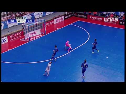 Paradas de Jesús Herrero en Movistar Inter - Catgas Energía. 2º Cuartos Play Off