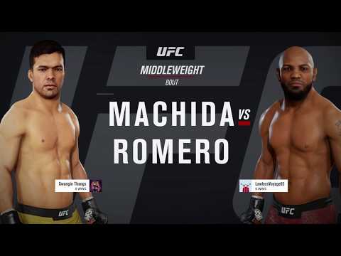 EA UFC 3: Ranked Online: Lyoto "The Dragon" Machida (me) vs Yoel "Soldier of God" Romero
