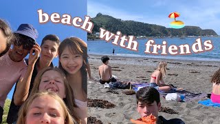 Download lagu VLOG beach with friends! 🏖 | ไปทะเลกับเพื่อนในวันหยุด ที่นิวซีแลนด์!🇳🇿 mp3