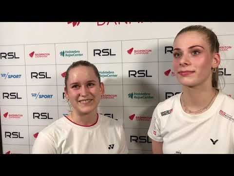 Clara Graversen/Natasja Anthonisen er klar til RSL DM-kvartfinalen