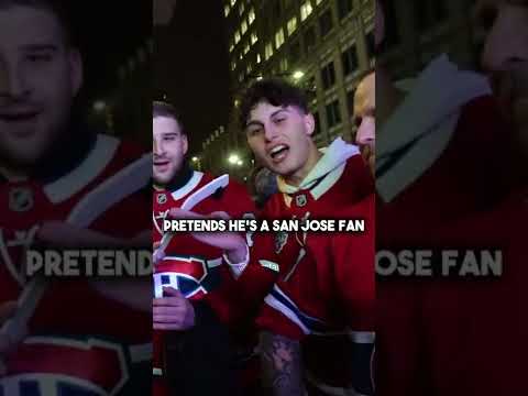 'He pretends he's a Sharks fan !' 🤣