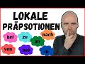Lokale Präpositionen Wo A2 B1 B2 Deutsch Lernen Learn German