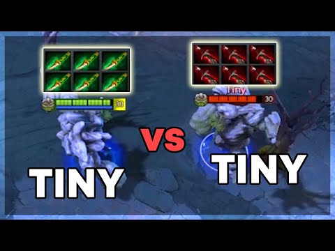 Tiny 6 Yasha vs Tiny 6 Sange - Dota 1v1 WHO WINS?