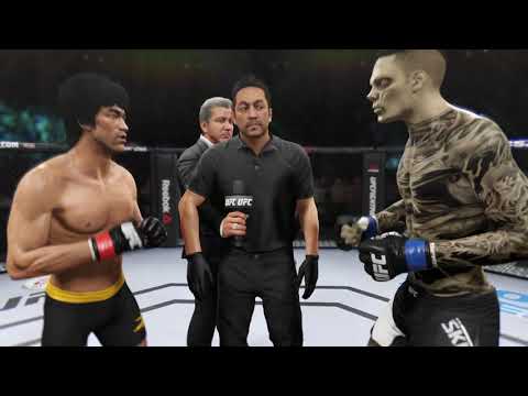 Bruce Lee vs. Bone Skull - EA Sports UFC 2 - Dragon Fights 🔥🐲