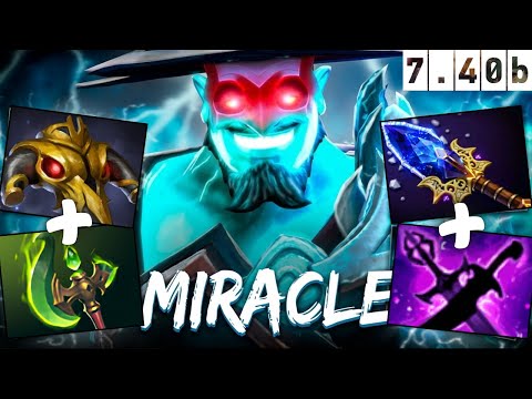 MIRACLE- STORM SPIRIT IS BACK! Pure Electric Chaos 7.40b (New Patch)