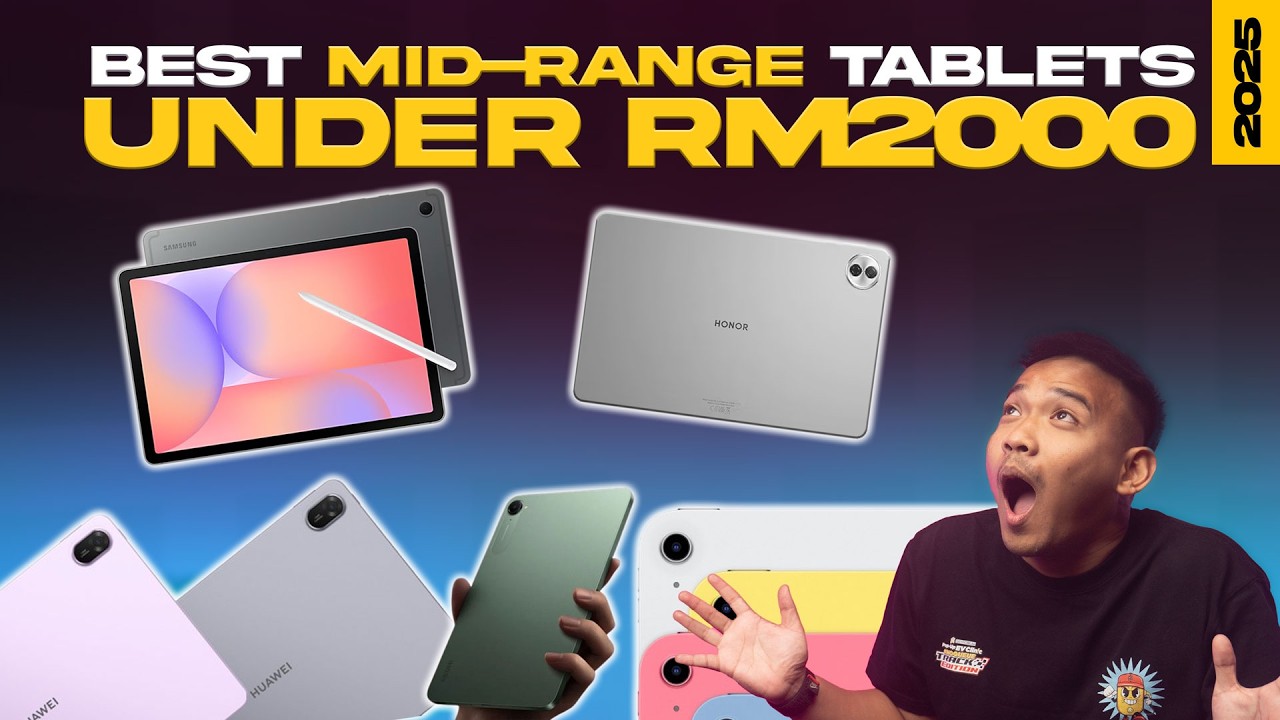 You Won’t Believe These Tablets Are Under RM2,000 (Malaysia 2025)