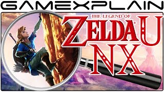 Zelda Wii U & NX Analysis - Rock Climbing Artwork (Secrets & Hidden Details)