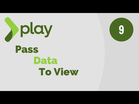 Play Framework Tutorial 9 | Create and Pass Data to Views in Play Framework