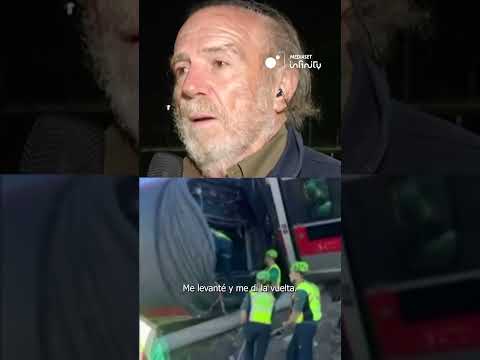 El desgarrador relato de un testigo tras el accidente